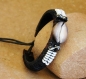Preview: Afrika Armband - Leder mit schöner Kauri Muschel