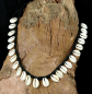 Preview: Afrika Halskette mit Kauri Muscheln - Afrikaschmuck