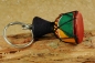 Preview: Afrika Schlüsselanhänger - Trommel / Djembe aus Holz