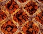 Preview: Afrika Stoff aus Baumwolle - Afrika Batik in Orange