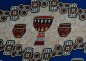 Preview: Afrika Stoff - Trommel - Djembe Motiv