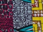 Preview: Afrika Stoff - Waxprint - Farbenfrohes Patchwork