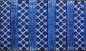 Preview: Afrikanischer Stoff - Afrika Batik in Blau - Blüte