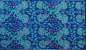 Preview: Afrikanischer Stoff - Afrika Waxprint - Ranken Design