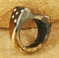 Preview: Dekorativer Knochen Ring / Fingerring - Afrika Schmuck