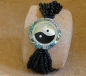 Preview: Dekoratives Muschel Armband - Yin Yang