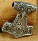 Preview: Hammer des-Thor - Massiver Silber 925 Anhänger