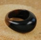 Preview: Holz Fingerring / Ring - Dekorativer Afrika Schmuck