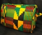 Preview: Kulturbeutel - Toilettentasche aus Afrika - Kente Design