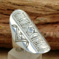 Preview: Schöner Tuareg Silber Ring - Dekorativer Tuaregschmuck