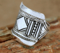 Preview: Schöner Tuareg Silber Ring - Tuaregschmuck