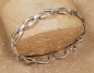 Preview: Silber Armband 925 - Mattiert und Elegant