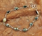 Preview: Silber Armband 925 mit Abalone - Paua Muschel
