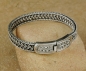 Preview: Silber Armband 925 mit tollem Flecht Muster