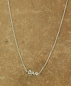 Preview: Silber Kette 925 mit Love - Liebe - Freundschaft