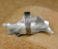 Preview: Silber Ring in dekorativem Design - Handgefertigt