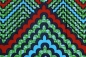 Preview: Stoff aus Afrika - Waxprint - traditionelles Muster