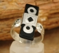 Preview: Toller Tuareg Ring - Silber mit Onyx - Tuaregschmuck