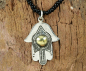 Preview: Tuareg Kette - Hand der Fatima - Tuaregschmuck