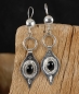Preview: Tuareg Ohrringe - Silber & Onyx