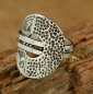 Preview: Tuareg Ring aus Silber - Ausgefallenes Design