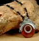 Preview: Tuareg Schmuck - Halskette mit Schönem Rotem Achat