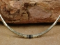 Preview: Tuareg Schmuck - Halsreif mit Holz Einlagen