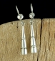 Preview: Tuareg Silber Ohrringe in Kegel Form - Tuaregschmuck