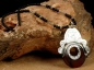 Preview: Tuaregschmuck - Halskette mit Schönem Rotem Achat