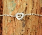 Preview: Zierliches Silber Armband 925 - Herz - Liebe