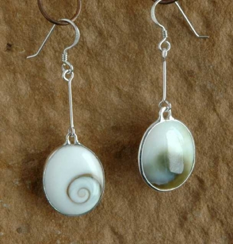 Preview: Silber Ohrhaenger - Shiva Auge