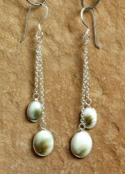 Preview: Silber Ohrhaenger - Shiva Auge