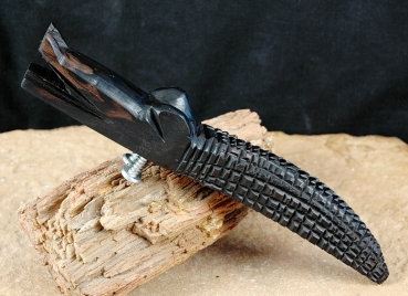 Afrika Flaschenöffner / Bieröffner - Krokodil aus Holz