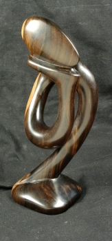 Afrika Holz Figur - Abstrakte Form in Holz