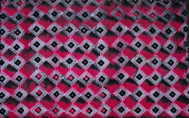 Afrika Stoff aus Baumwolle - Afrika Batik - Pink