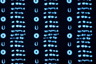 Afrika Stoff - Traditionell im Indigo Design