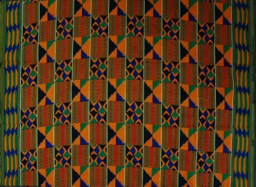 Afrika Stoff - Traditionelles Kente Design
