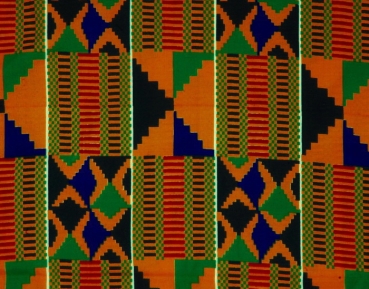 Afrika Stoff - Traditionelles Kente Design