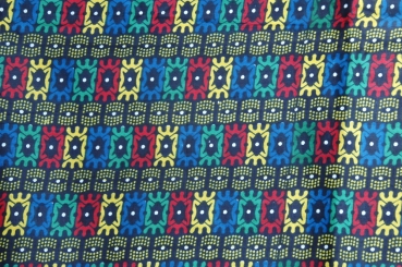 Afrika Stoff - Wax Print - Traditionelles Design