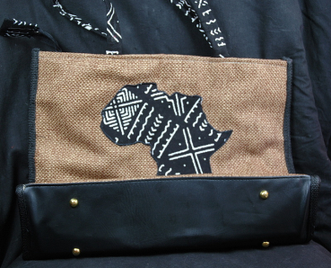 Afrika Tasche - Umhängetasche - Ausgefallenes Design - Boden