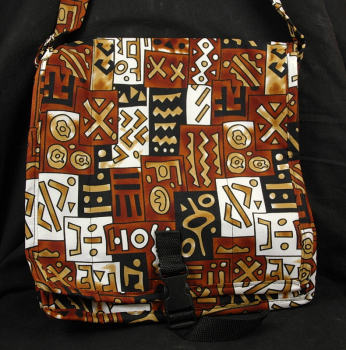 Afrika Tasche  - Umhängetasche in Braun Tönen