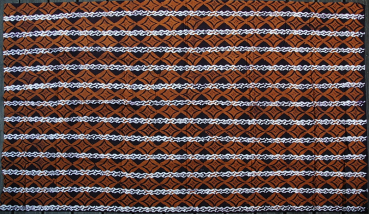 Afrikanischer Stoff - Afrika Batik - Natürlich in Braun