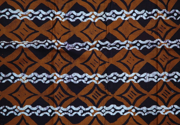 Afrikanischer Stoff - Afrika Batik - Natürlich in Braun
