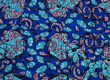 Afrikanischer Stoff - Afrika Waxprint - Ranken Design