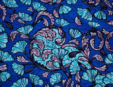 Afrikanischer Stoff - Afrika Waxprint - Ranken Design