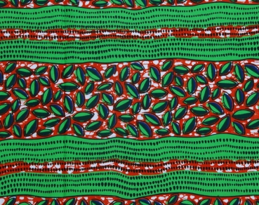 Afrikanischer Stoff - Waxprint - traditionelles Muster