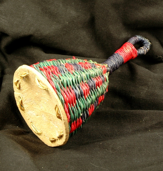Preview: Afrikanisches Rhytmusinstrument / Rassel / Shekere