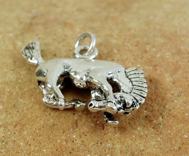 Pferde Anhänger aus Silber 925 - Schönes Modell