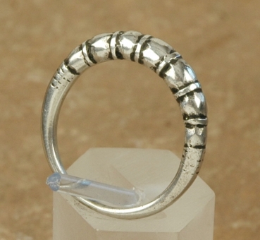 Schmaler Tuareg Ring aus Silber - Tuaregschmuck