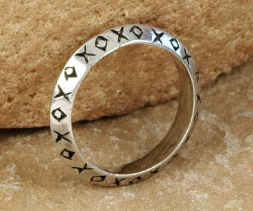 Schmaler Tuareg Ring - Silber Tuareg Schmuck